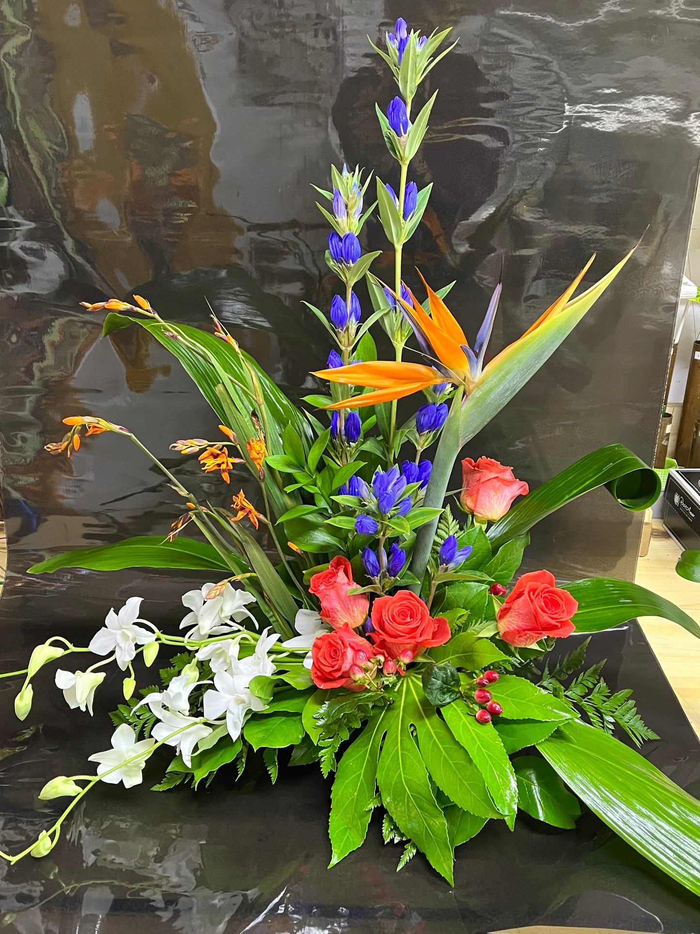 Corbeille funéraire FU0004