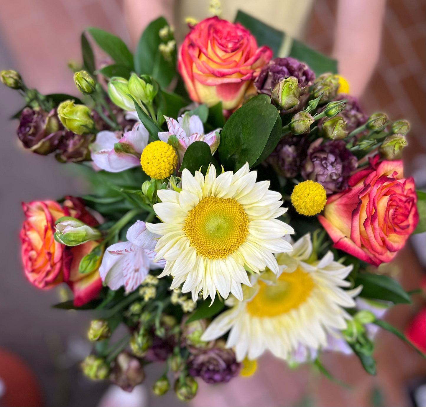 Bouquet coloré - Demande spéciale