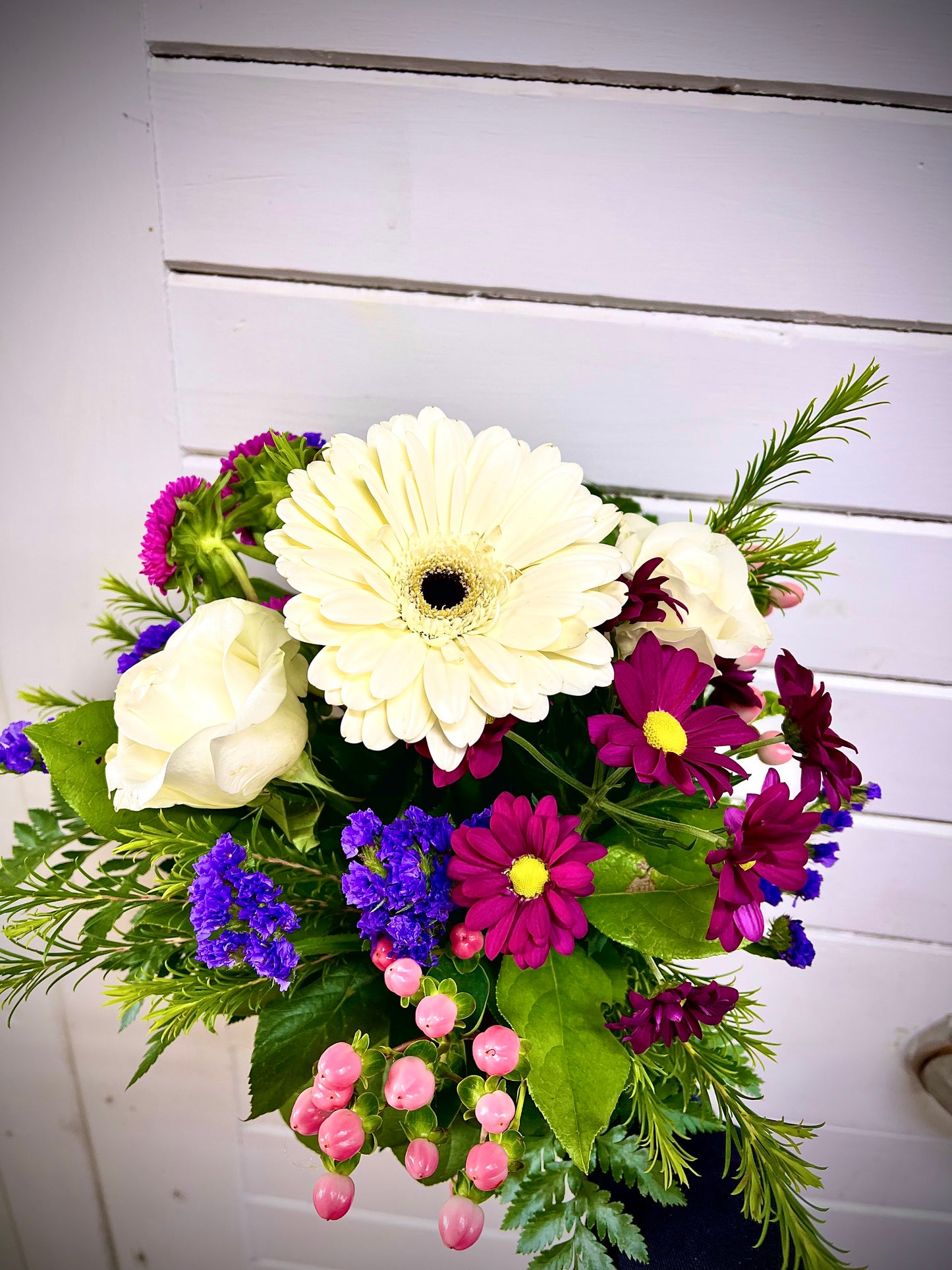 Bouquet teinté - Demande spéciale
