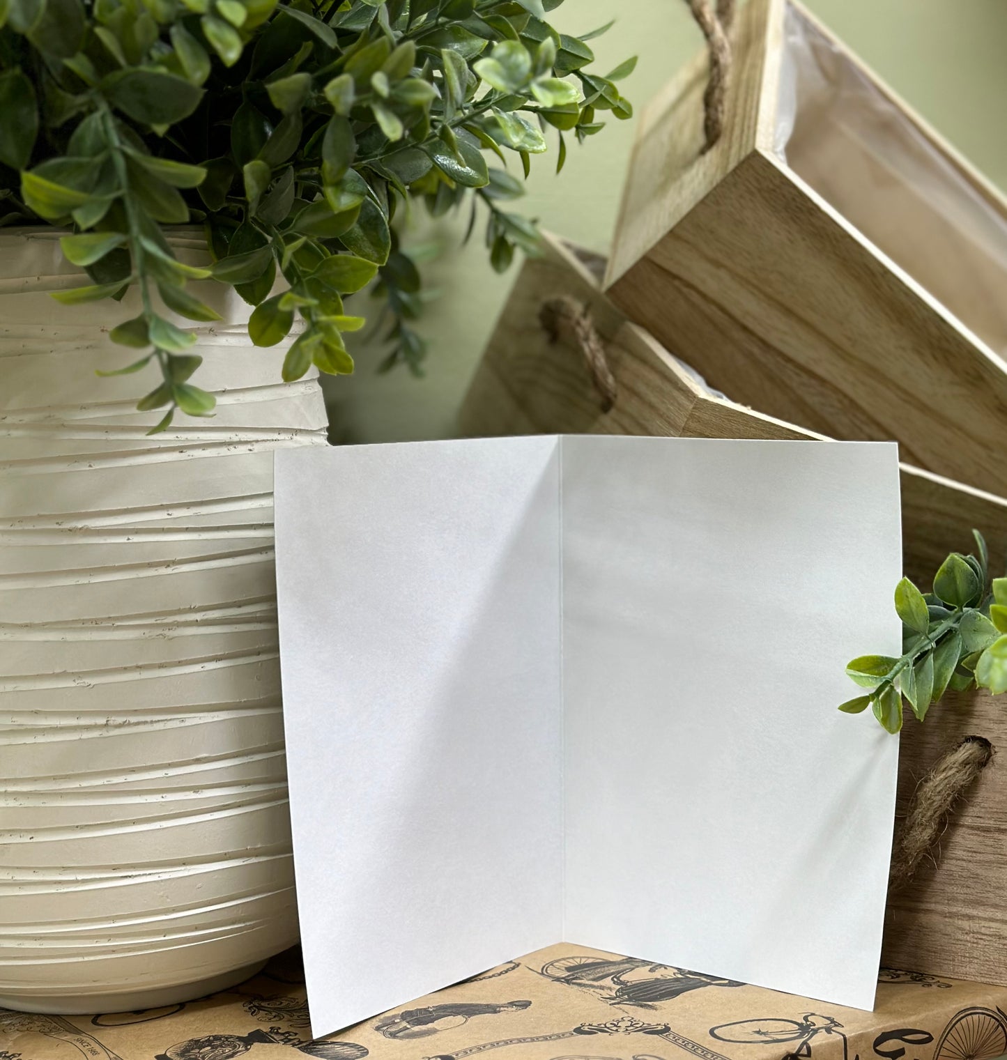 Carte de voeux d'anniversaire The Art file | Duo de panda