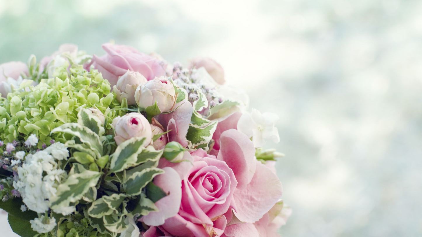 Bouquet teinté - Demande spéciale