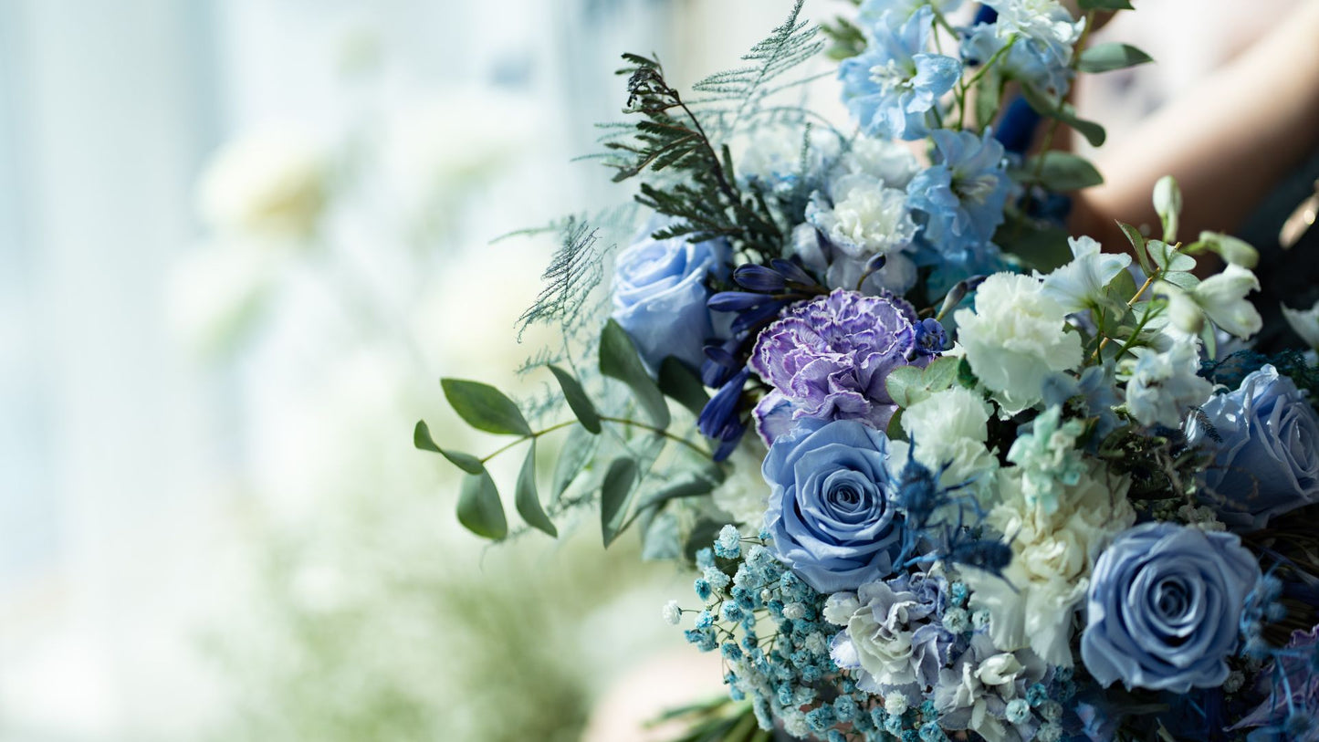 Bouquet teinté - Demande spéciale