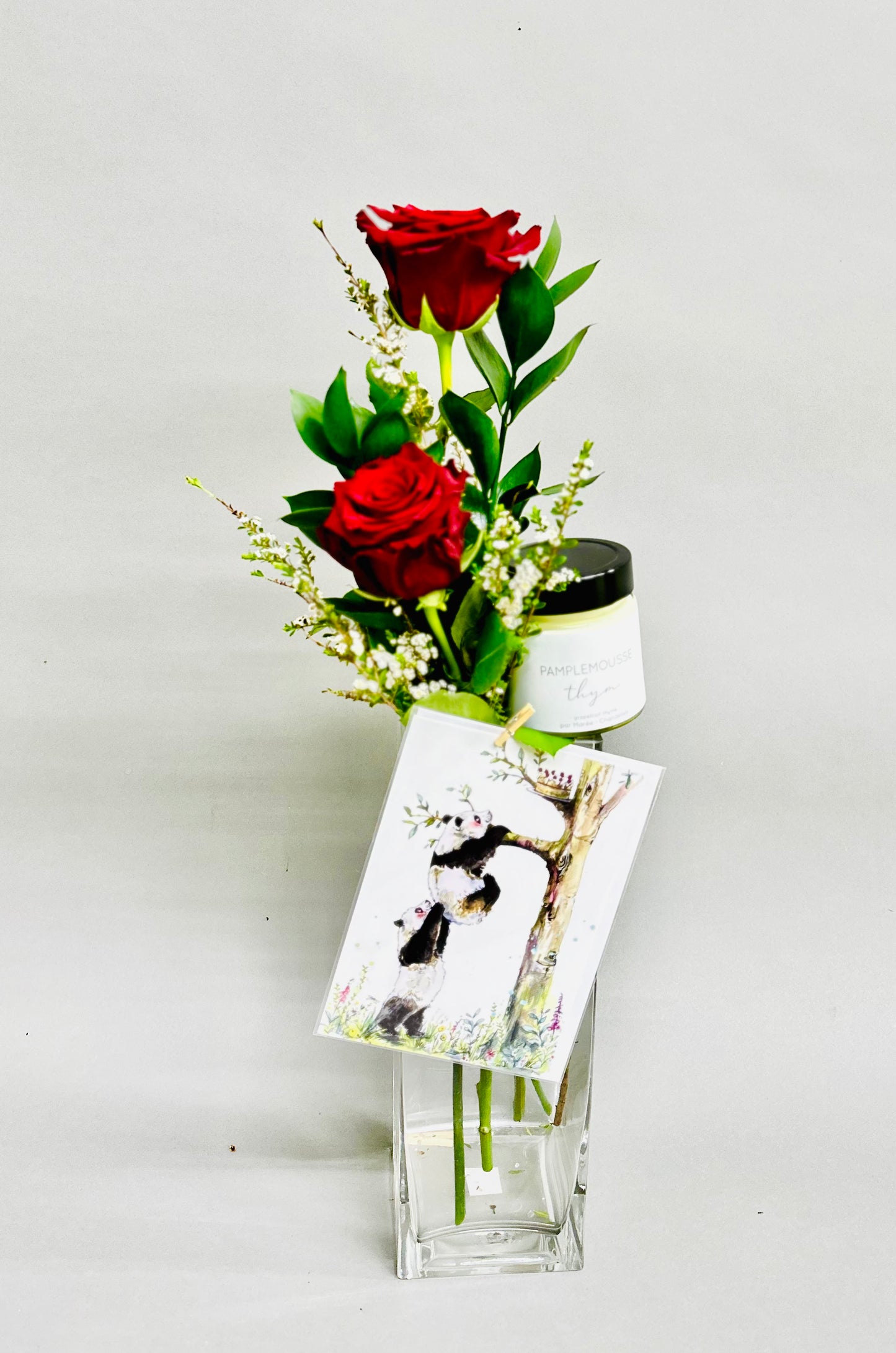 Ensemble Fleurs | Chandelle | Carte | EC0003