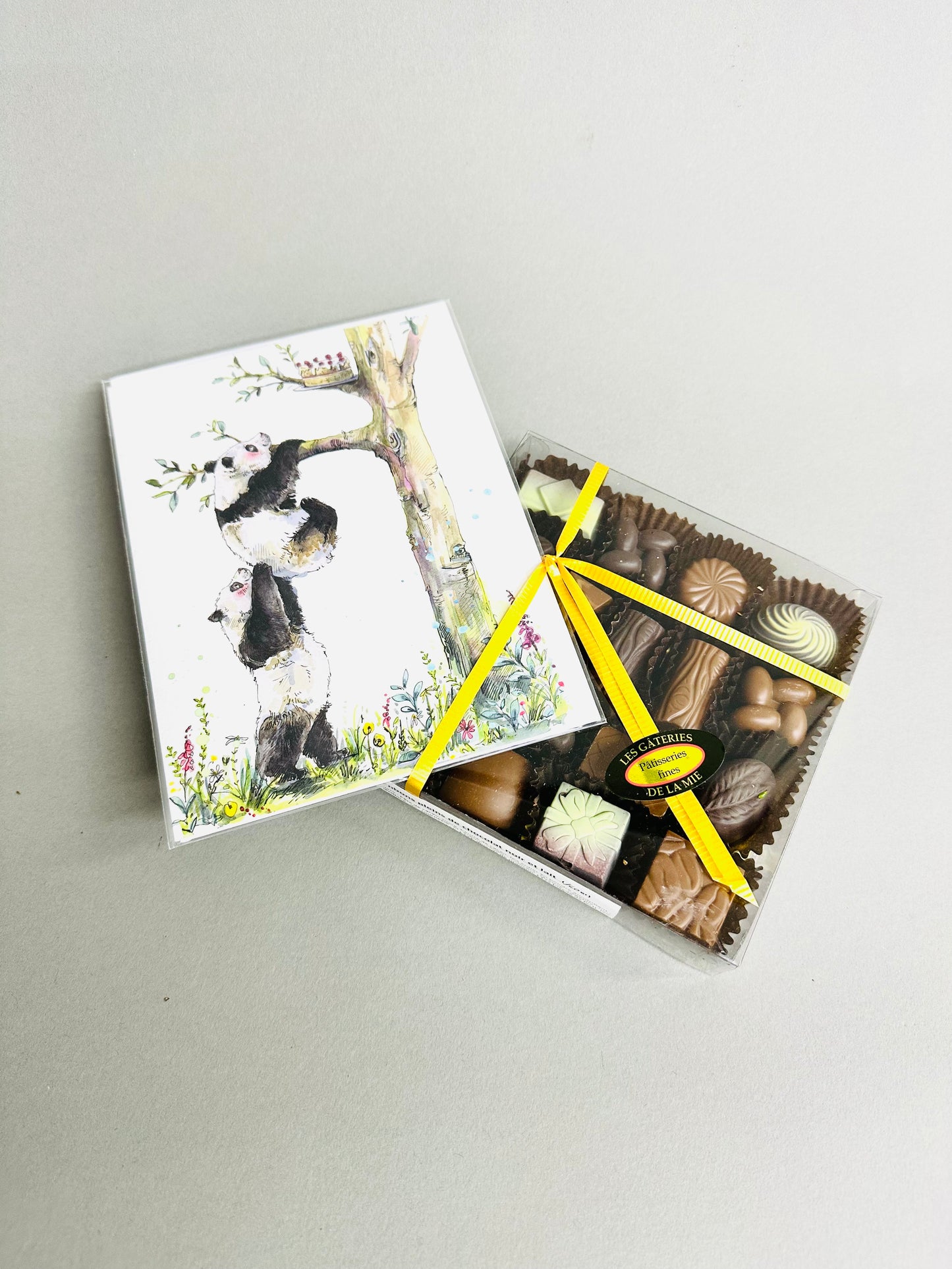 Ensemble Fleurs | Chocolat | Carte | EC0001