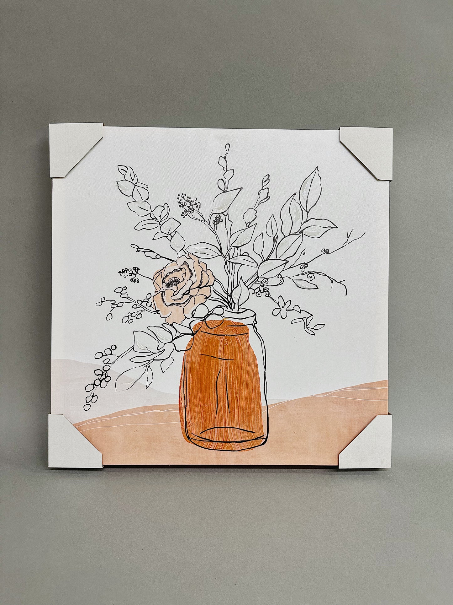 Tableau imprimé florale
