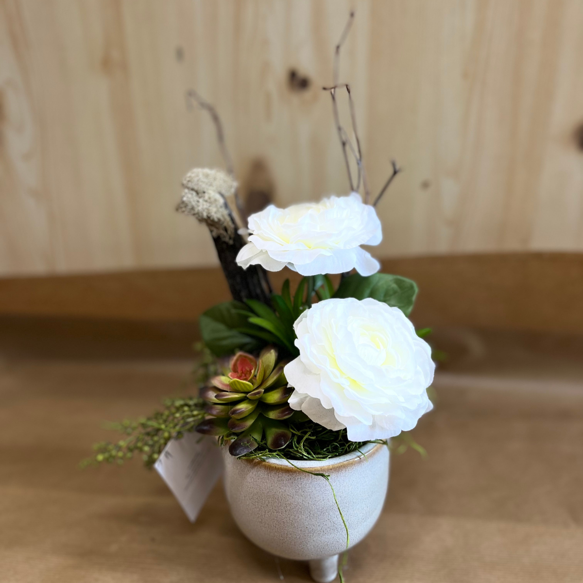 Arrangement Fleurs de soie 3