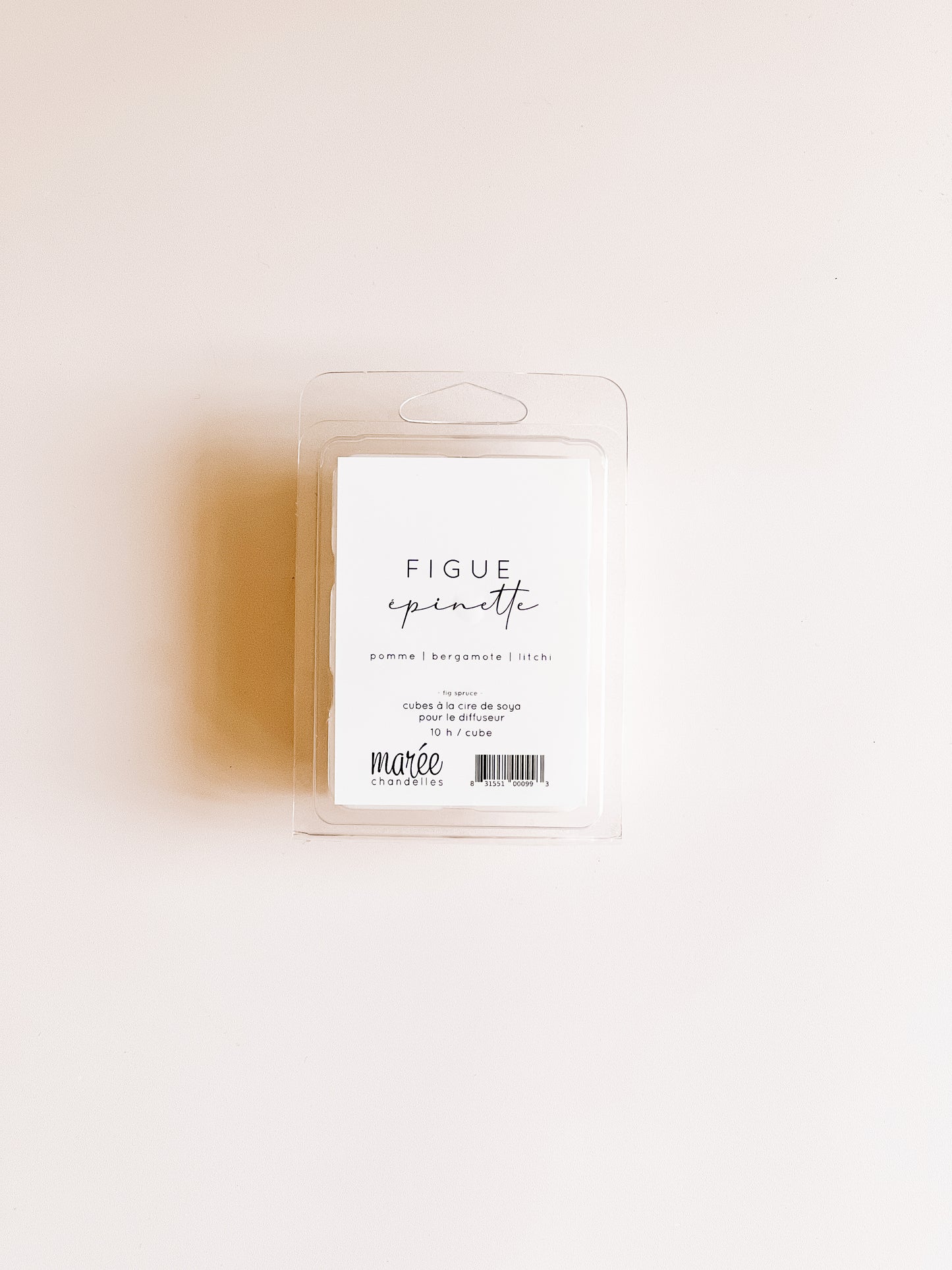 Cube de cire Figue Épinette