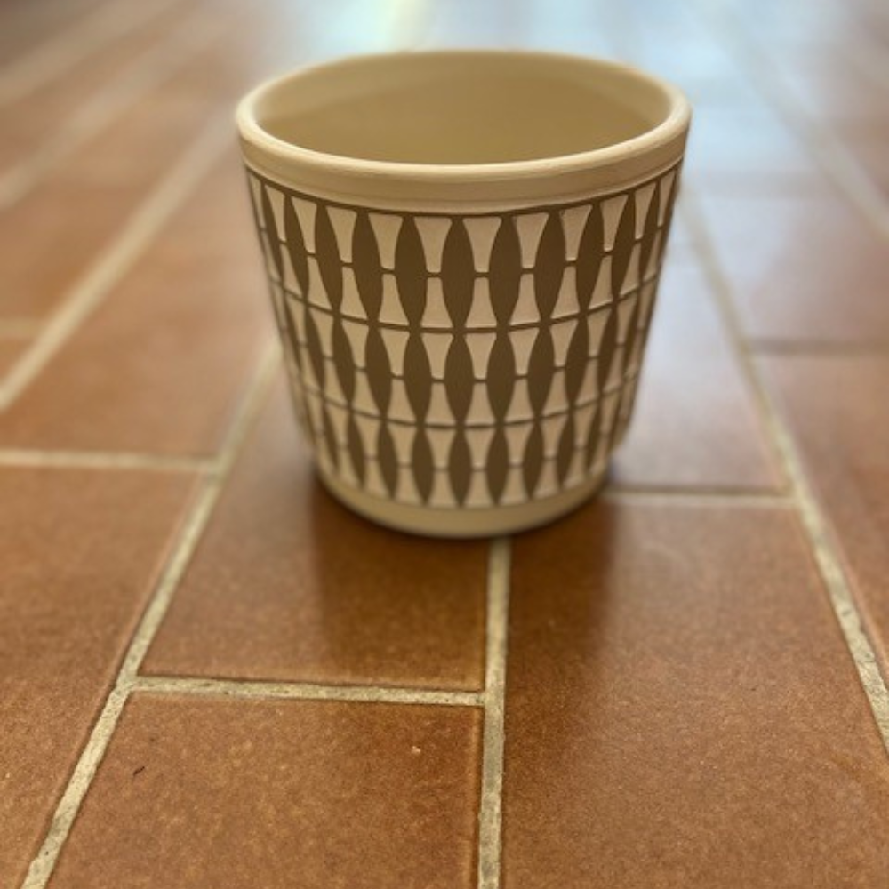 pot céramique terra beige