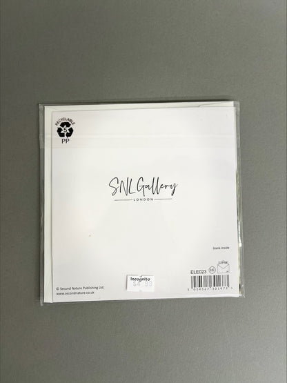 Carte de voeux SNL Gallery '' Sans texte''  | Wapiti en nature